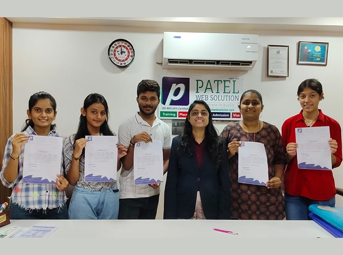 Internship Program Live Training certificates