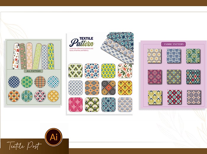 Textile texture design China Virus Design