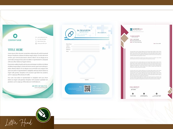 Letter Paid Design 